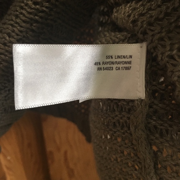 Old Navy Linen & Rayon Tan Top w/Leopard Tank NWT - Picture 3 of 8